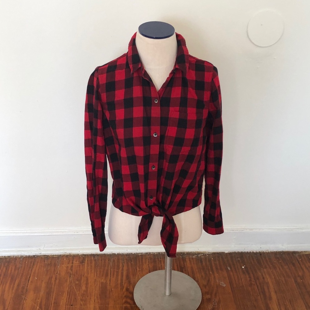 Buffalo Plaid top
